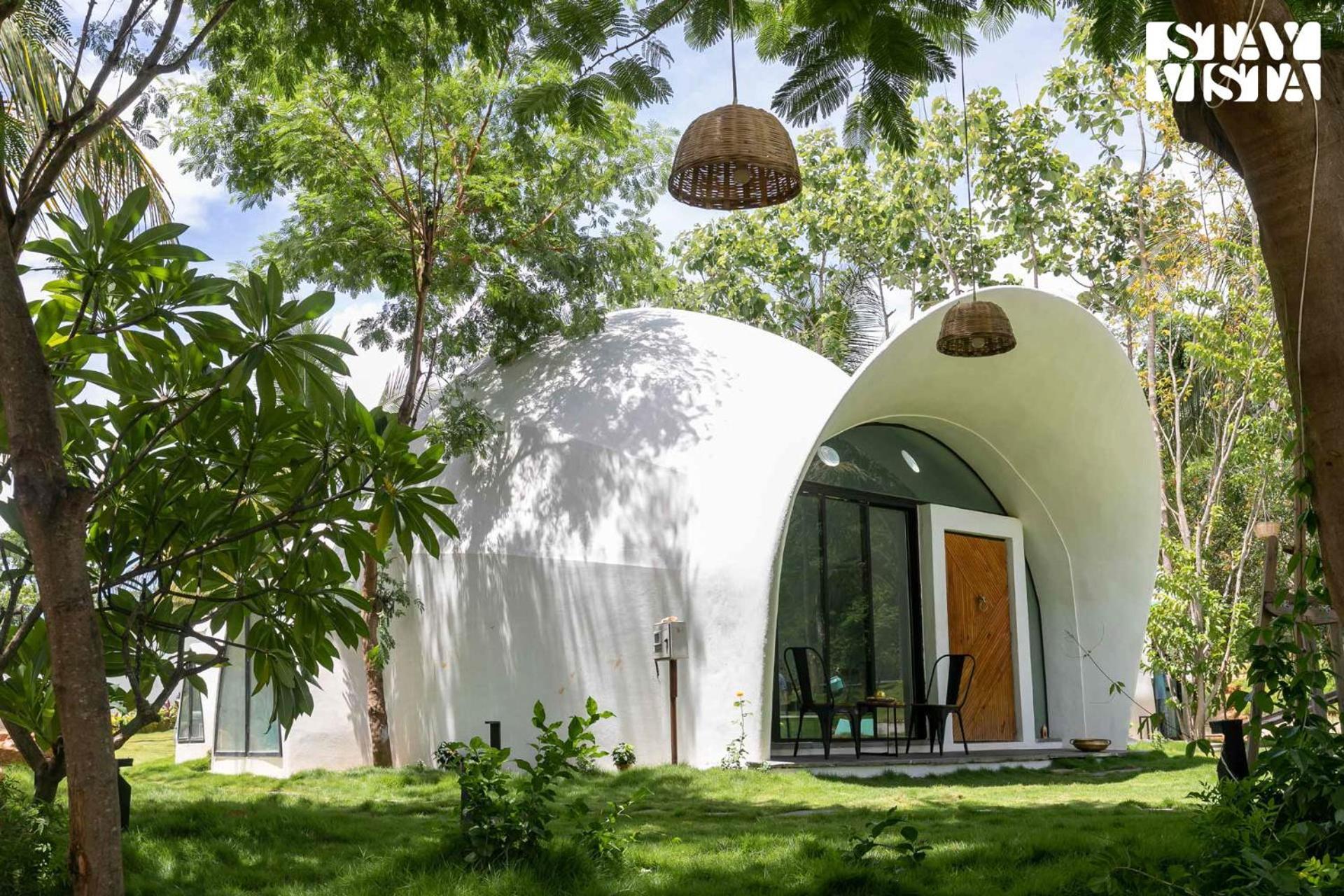 Stayvista At Shwaas Mysore With Private Pool Exterior foto