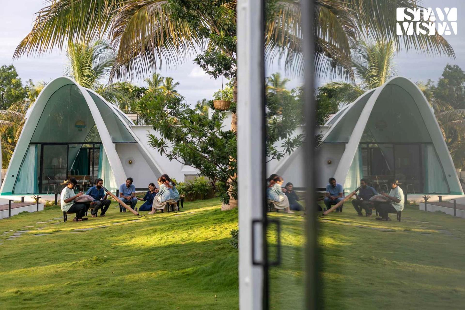 Stayvista At Shwaas Mysore With Private Pool Exterior foto