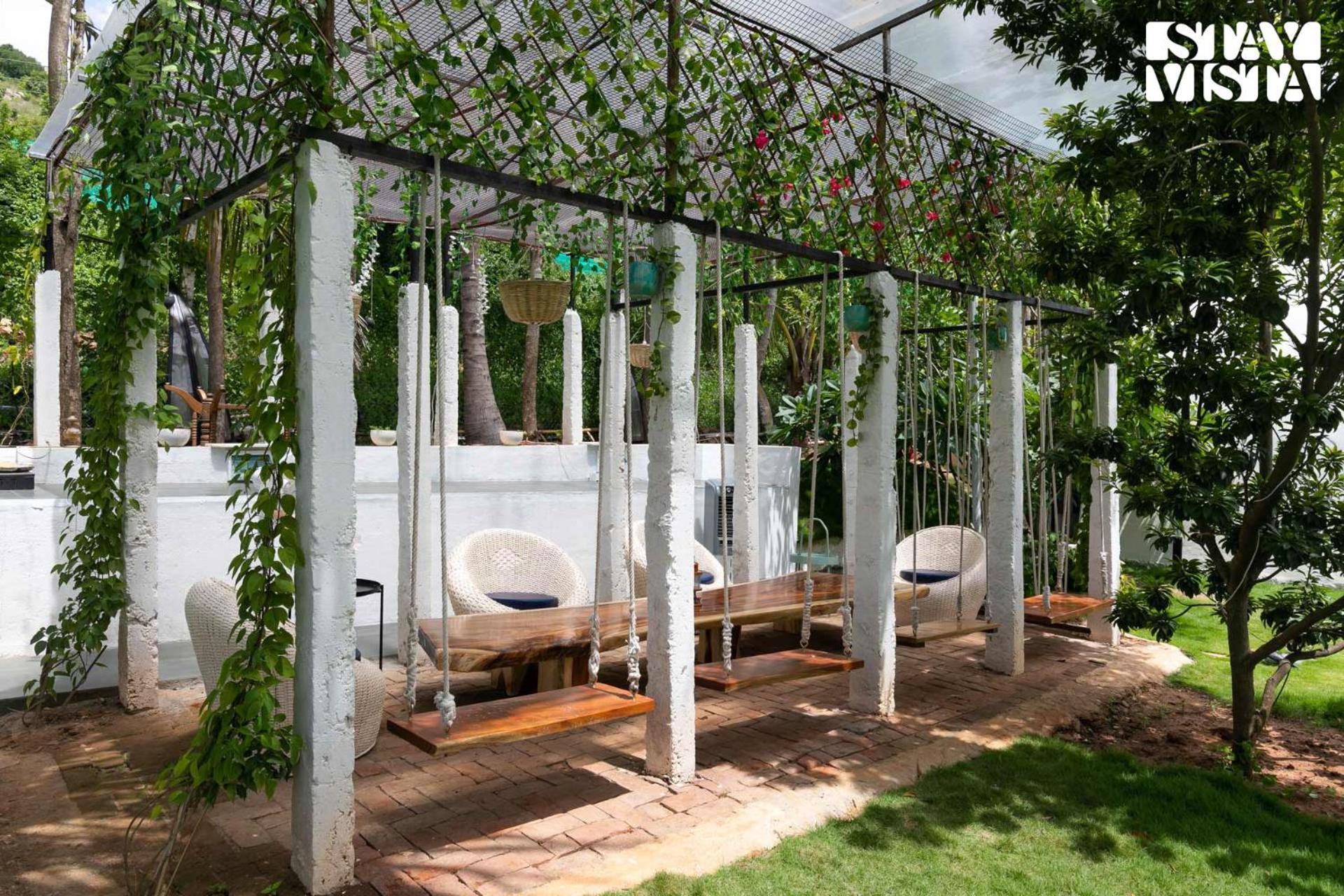 Stayvista At Shwaas Mysore With Private Pool Exterior foto